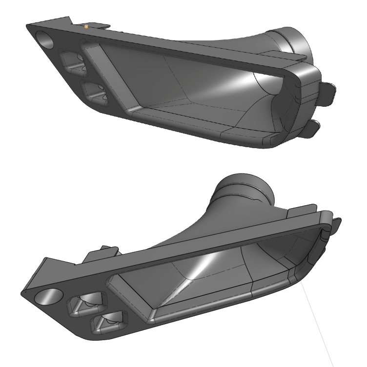 Fog Light Air Ducts with Projector Lights for 2009-2011 Honda Civic