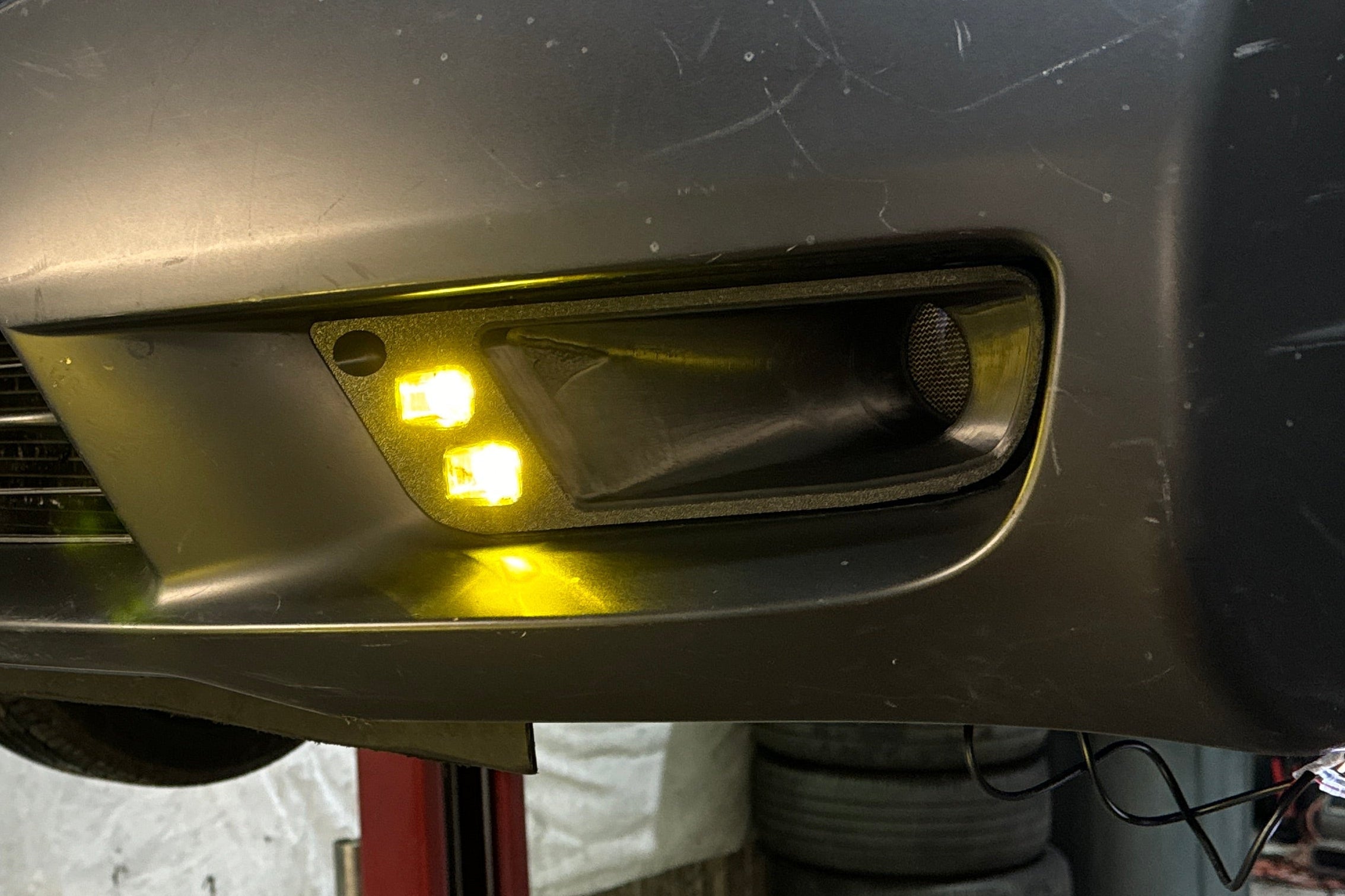 Fog Light Air Ducts with Projector Lights for 2009-2011 Honda Civic